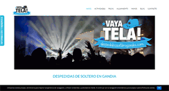 Desktop Screenshot of despedidassolterogandia.com